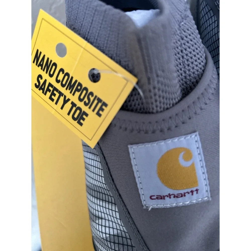 Carhartt Haslett Nano Toe SD Work Shoes Gray Men's Size 8.5W